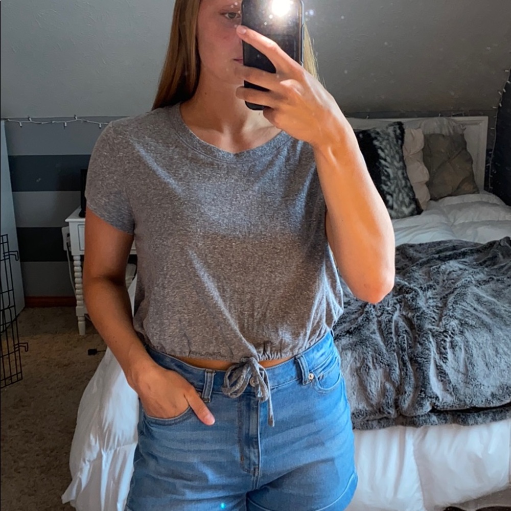 Aeropostale Crop tie top